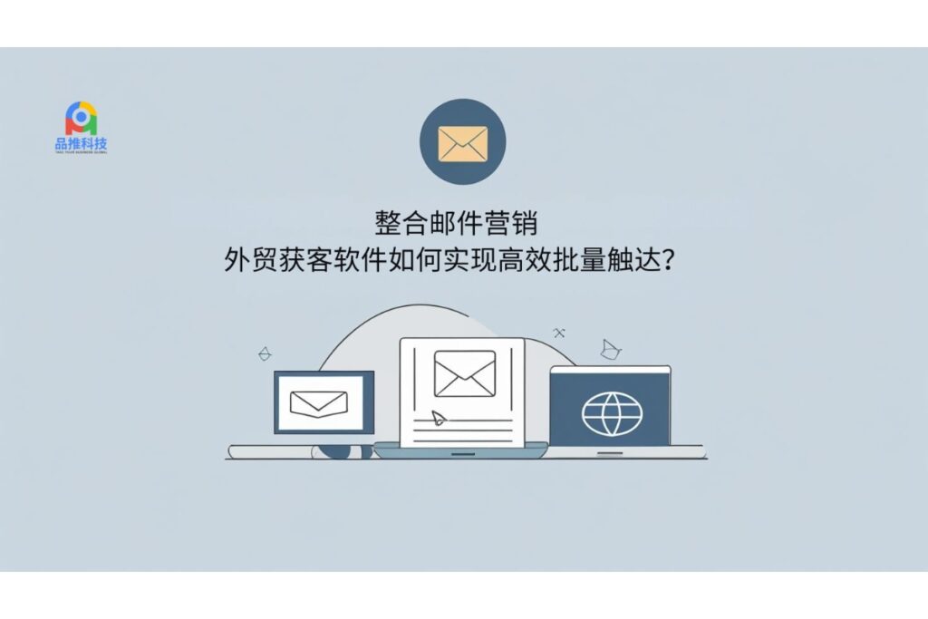 整合邮件营销：外贸获客软件如何实现高效批量触达？