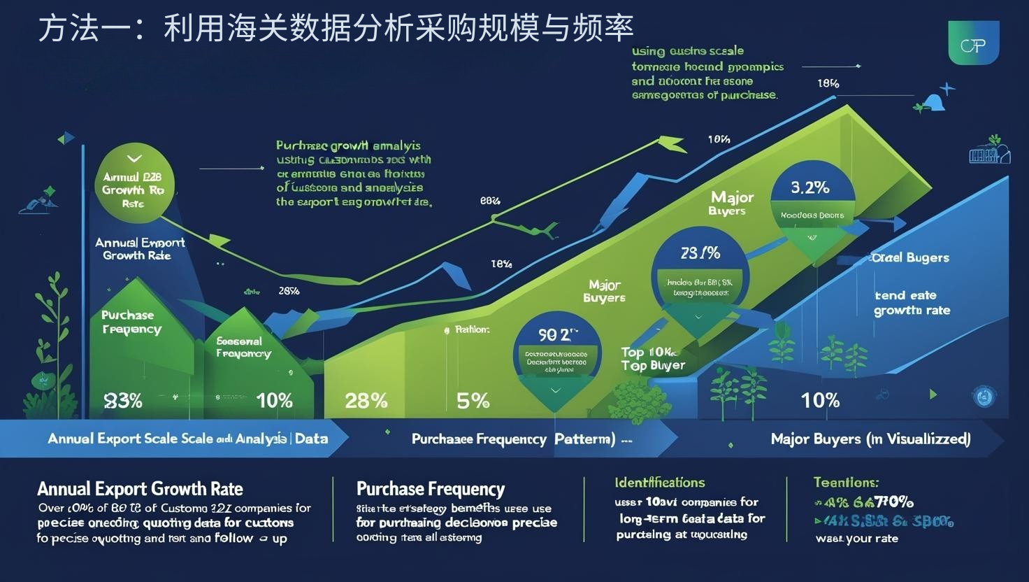 方法一：利用海关数据分析采购规模与频率