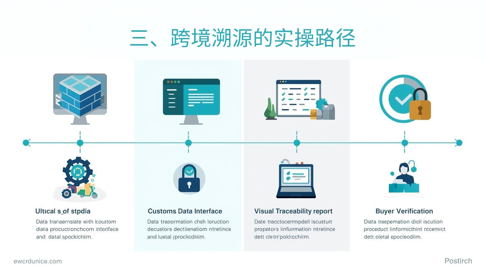 三、跨境溯源的实操路径