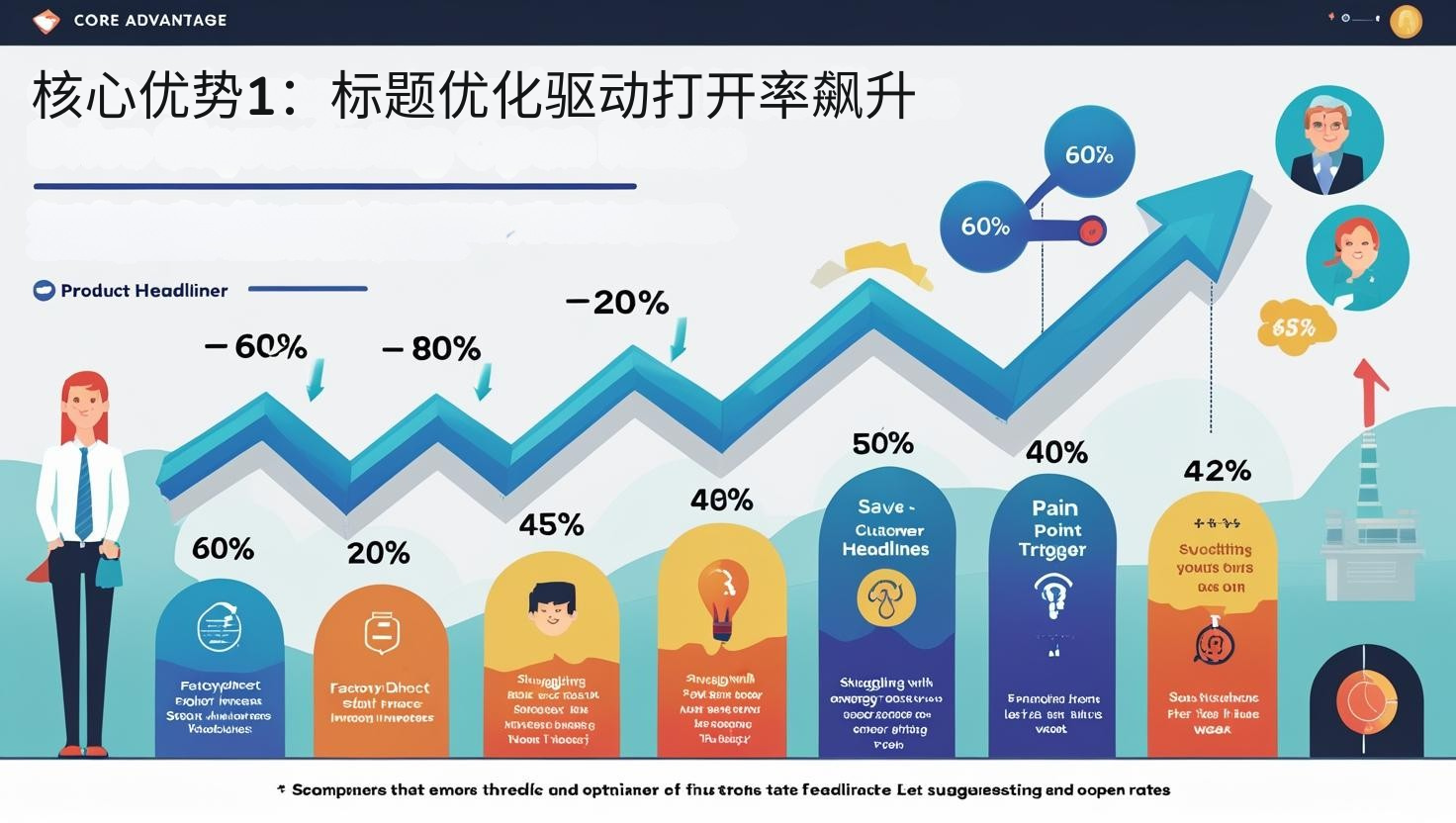 核心优势1：标题优化驱动打开率飙升