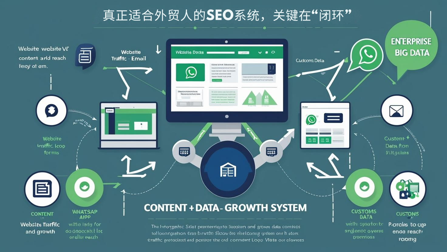 真正适合外贸人的SEO系统，关键在“闭环”