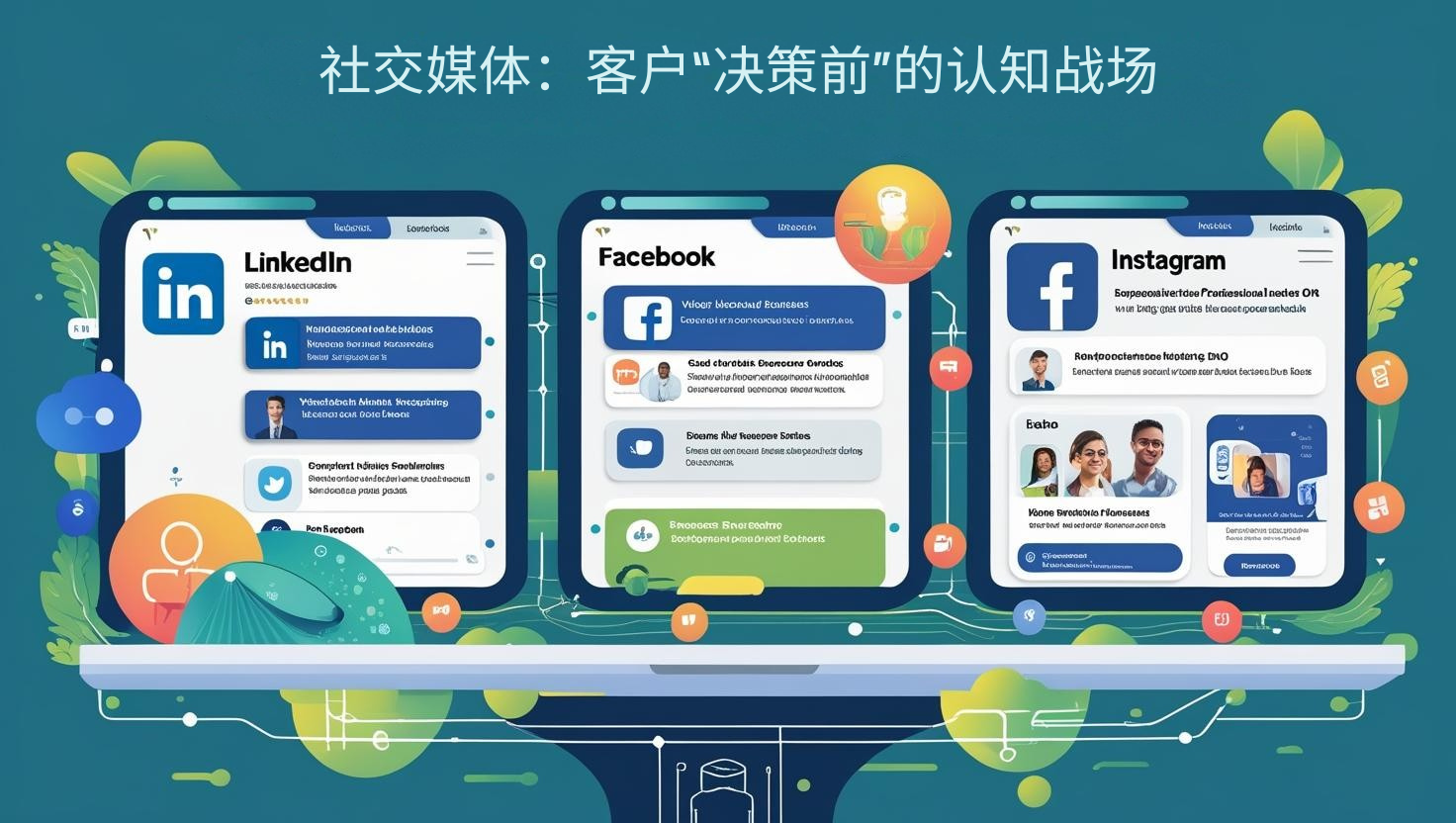 社交媒体：客户“决策前”的认知战场