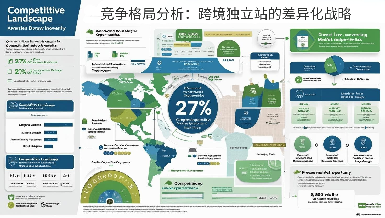 竞争格局分析：跨境独立站的差异化战略