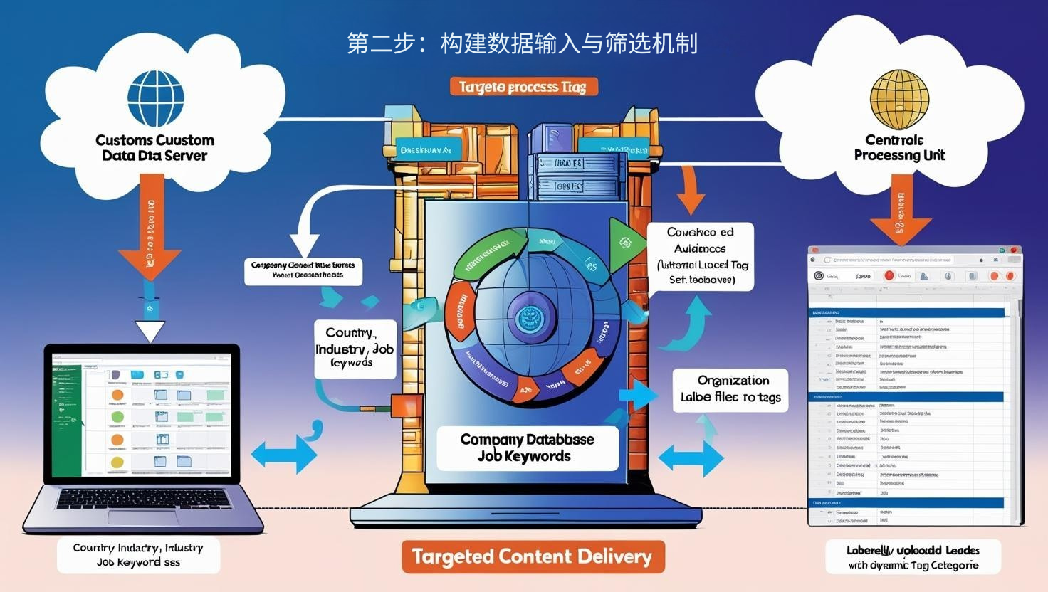 第二步：构建数据输入与筛选机制