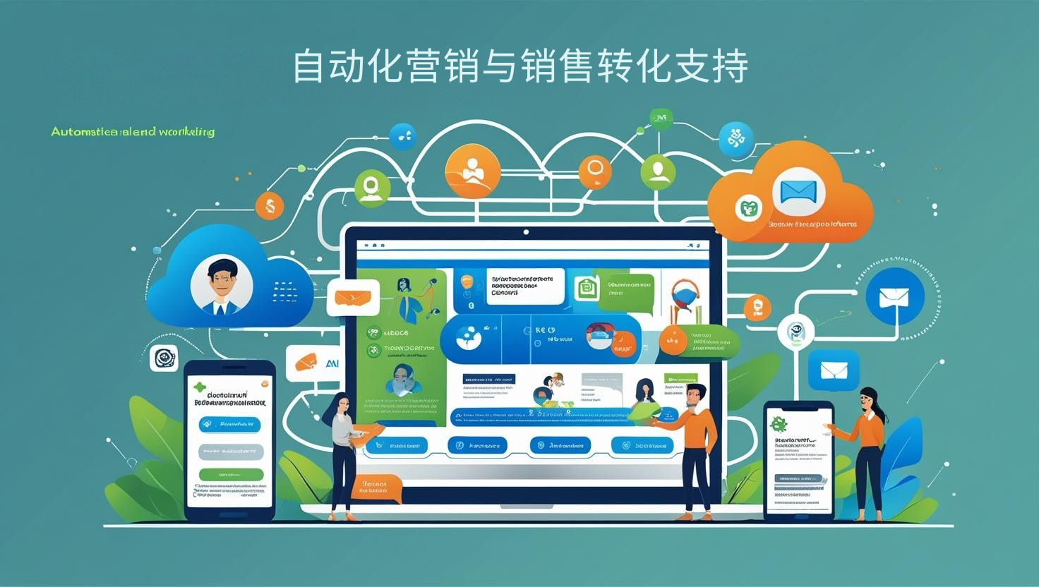 自动化营销与销售转化支持