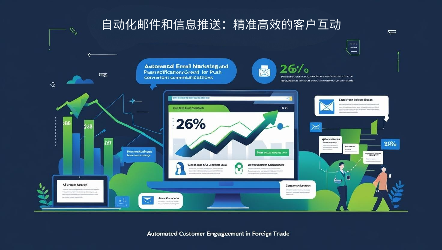外贸获客软件自动化邮件和信息推送：精准高效的客户互动