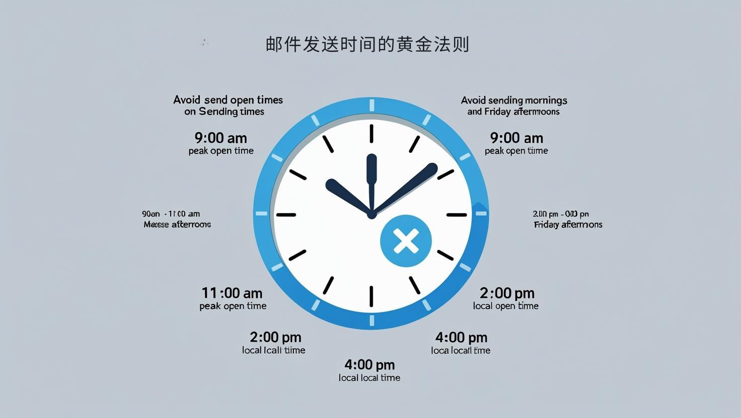 邮件发送时间的黄金法则