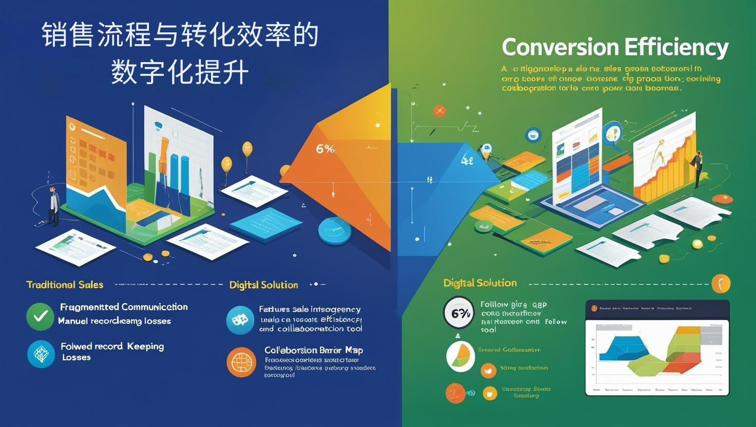 销售流程与转化效率的数字化提升