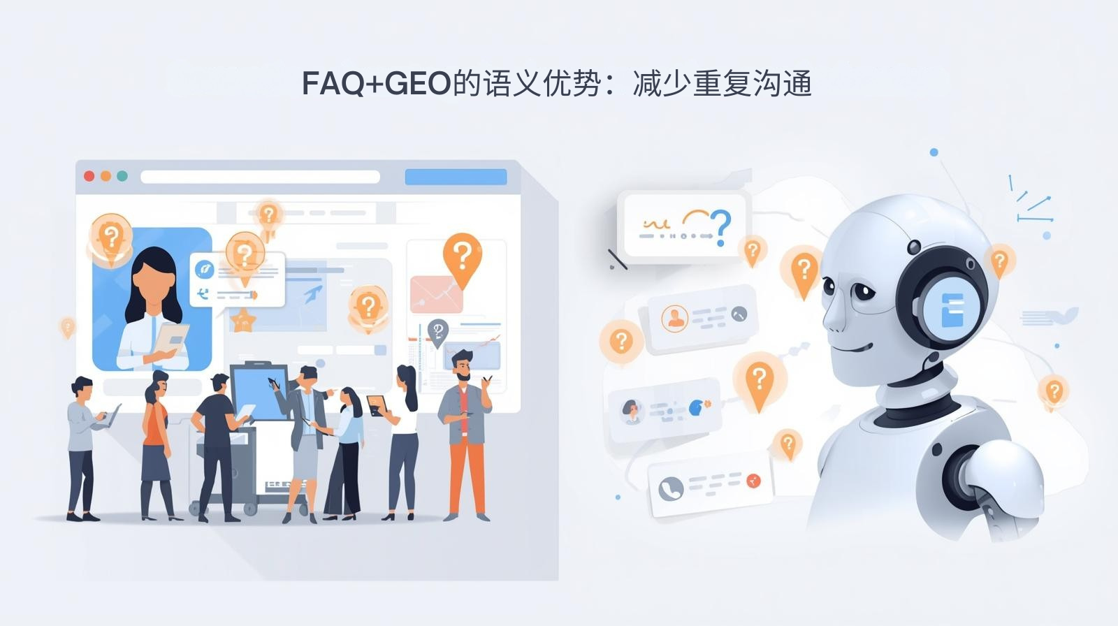 FAQ+GEO的语义优势：减少重复沟通