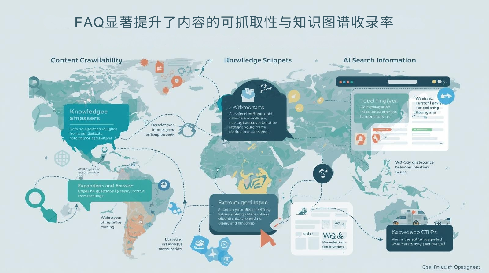 FAQ显著提升了内容的可抓取性与知识图谱收录率