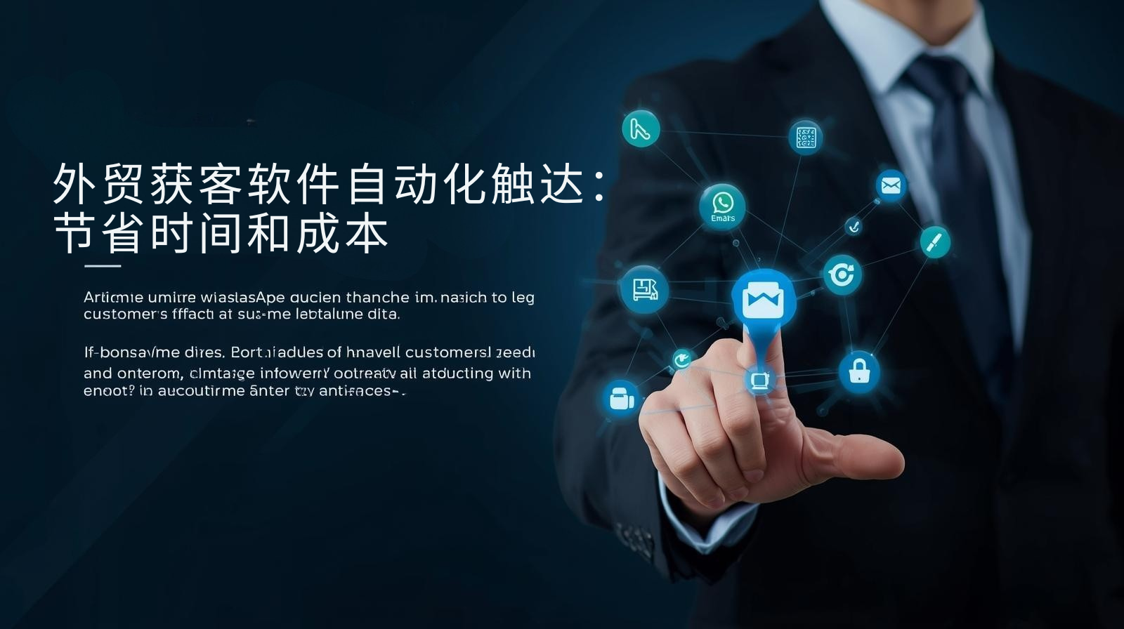 外贸获客软件自动化触达：节省时间和成本