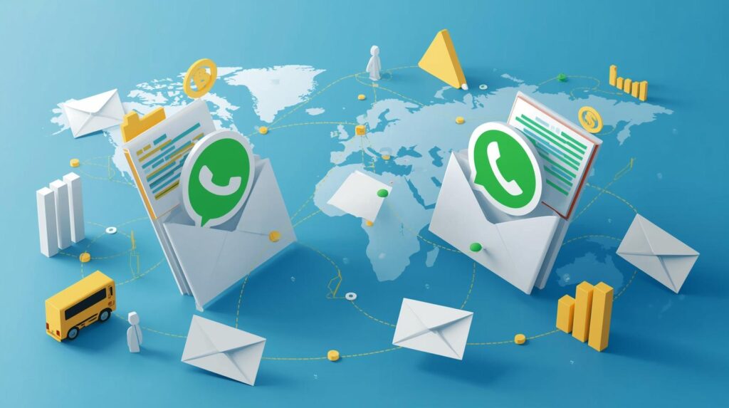 WhatsApp与邮件群发：高效外贸获客渠道的组合方式