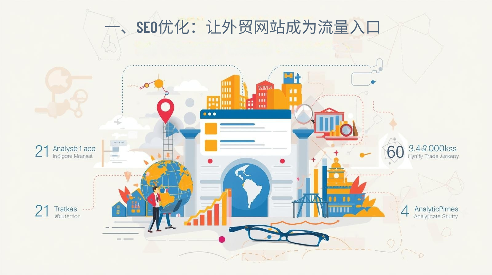 一、SEO优化：让外贸网站成为流量入口