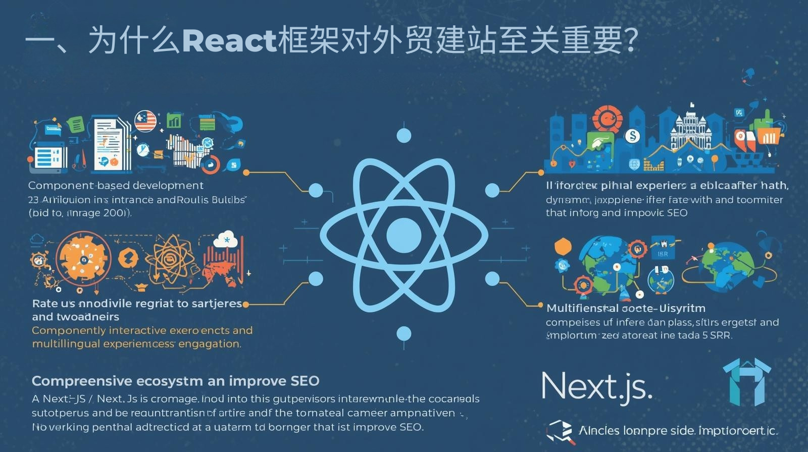 一、为什么React框架对外贸建站至关重要？