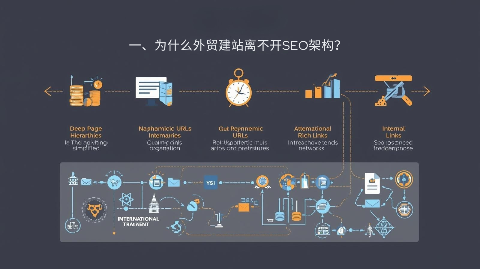 一、为什么外贸建站离不开SEO架构？