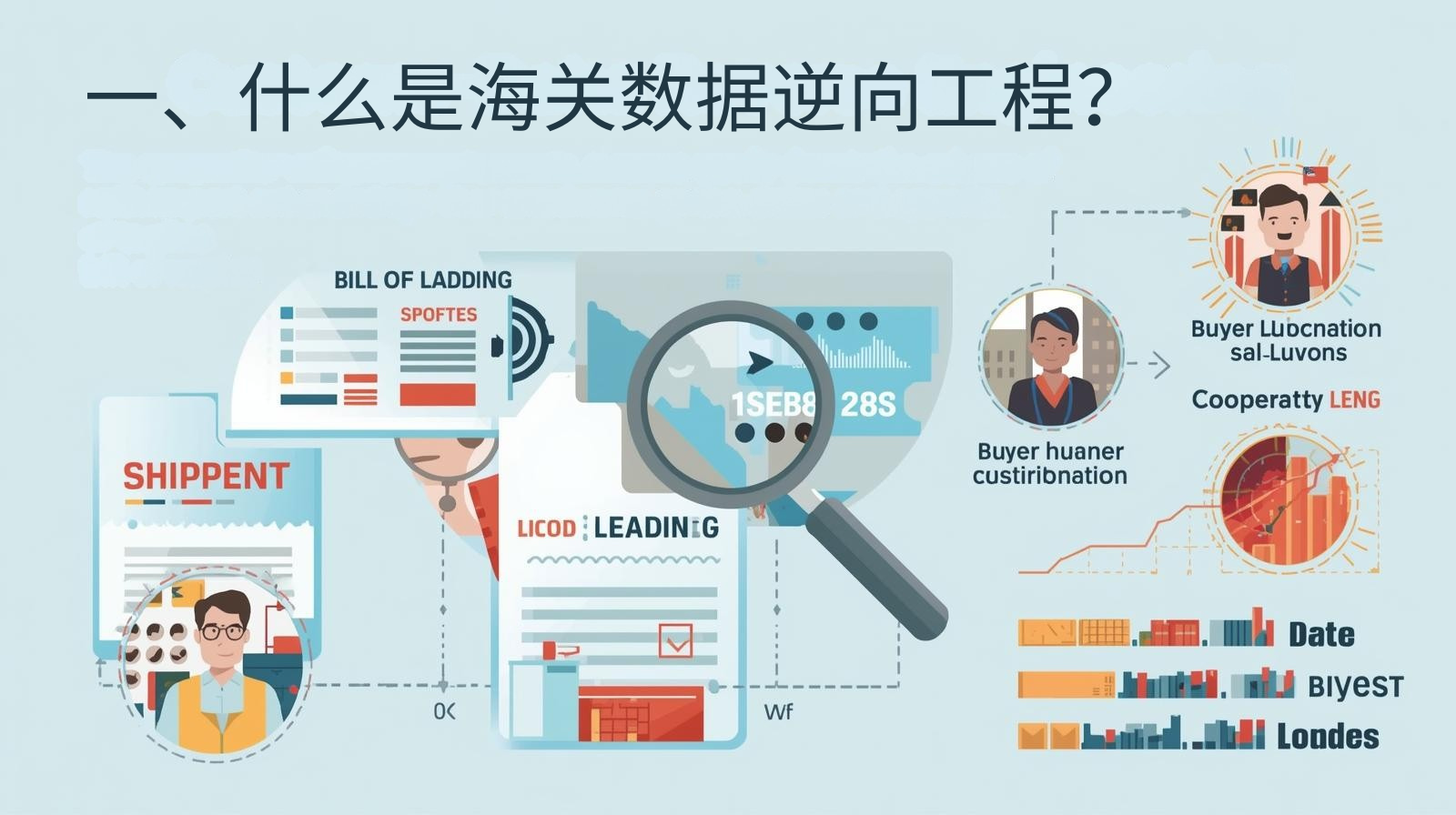 一、什么是海关数据逆向工程？