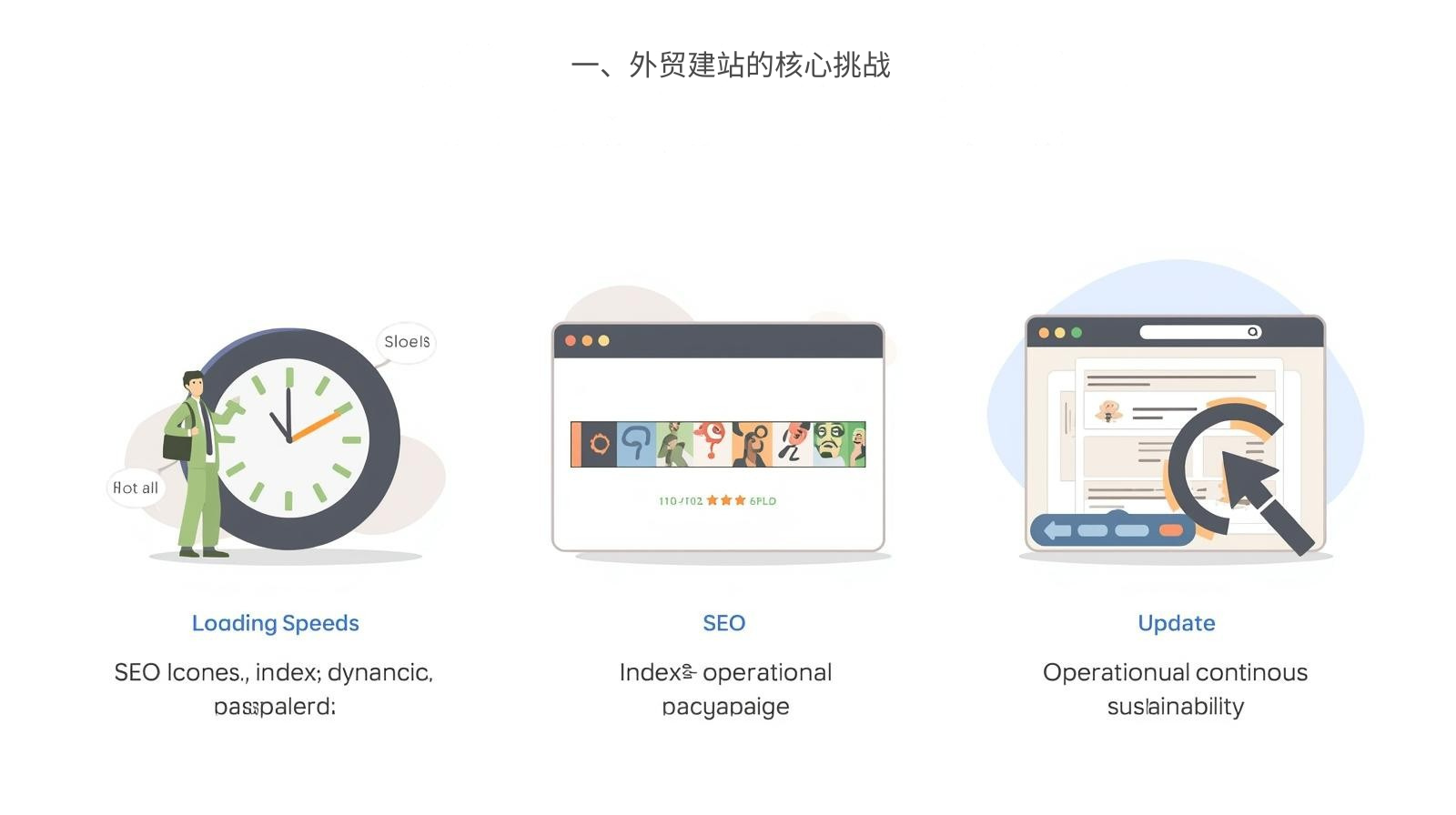 一、外贸建站的核心挑战