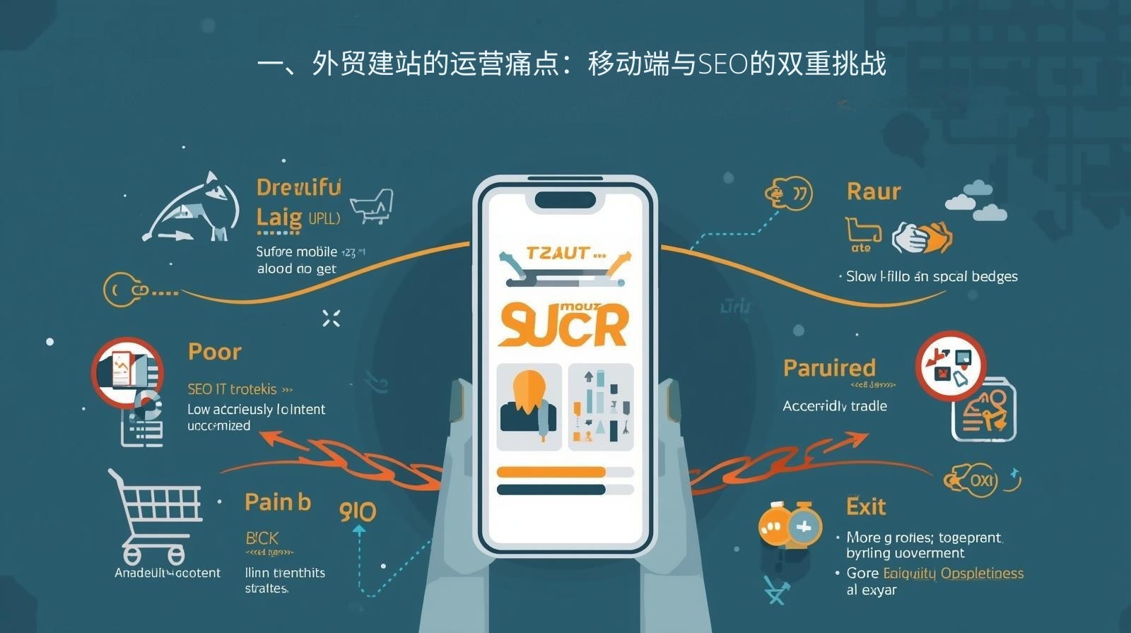 一、外贸建站的运营痛点：移动端与SEO的双重挑战