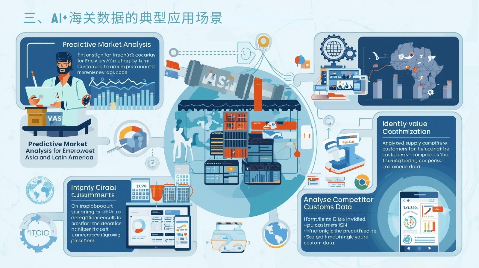 三、AI+海关数据的典型应用场景
