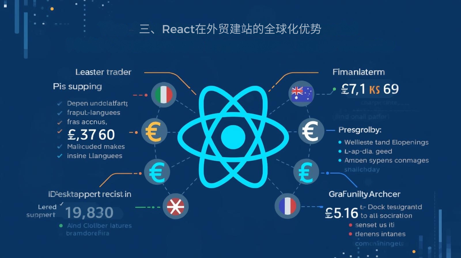三、React在外贸建站的全球化优势
