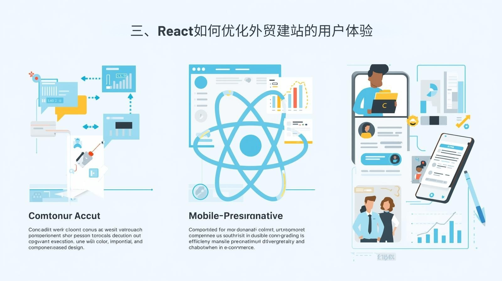 三、React如何优化外贸建站的用户体验