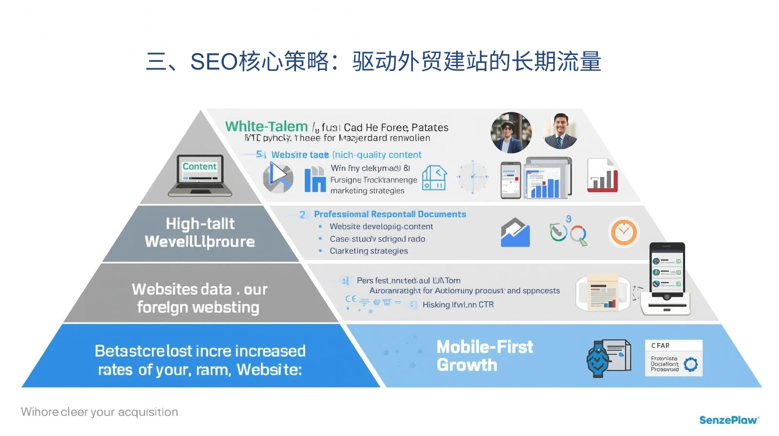 三、SEO核心策略：驱动外贸建站的长期流量