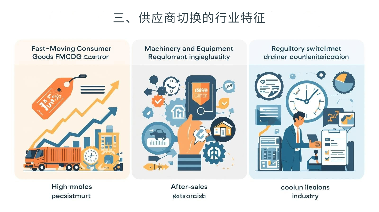 三、供应商切换的行业特征