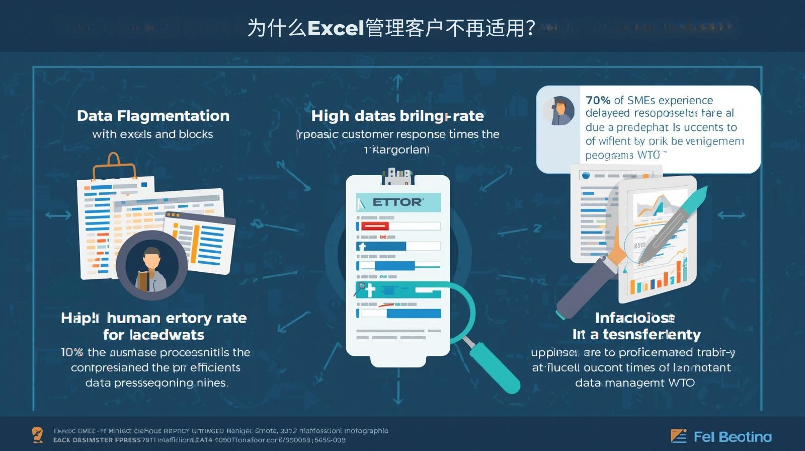 为什么Excel管理客户不再适用？