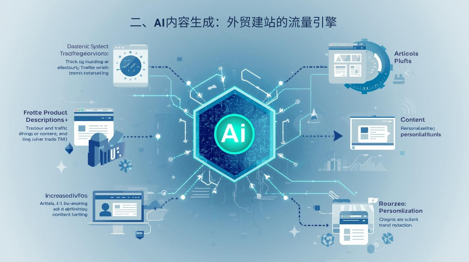 二、AI内容生成：外贸建站的流量引擎