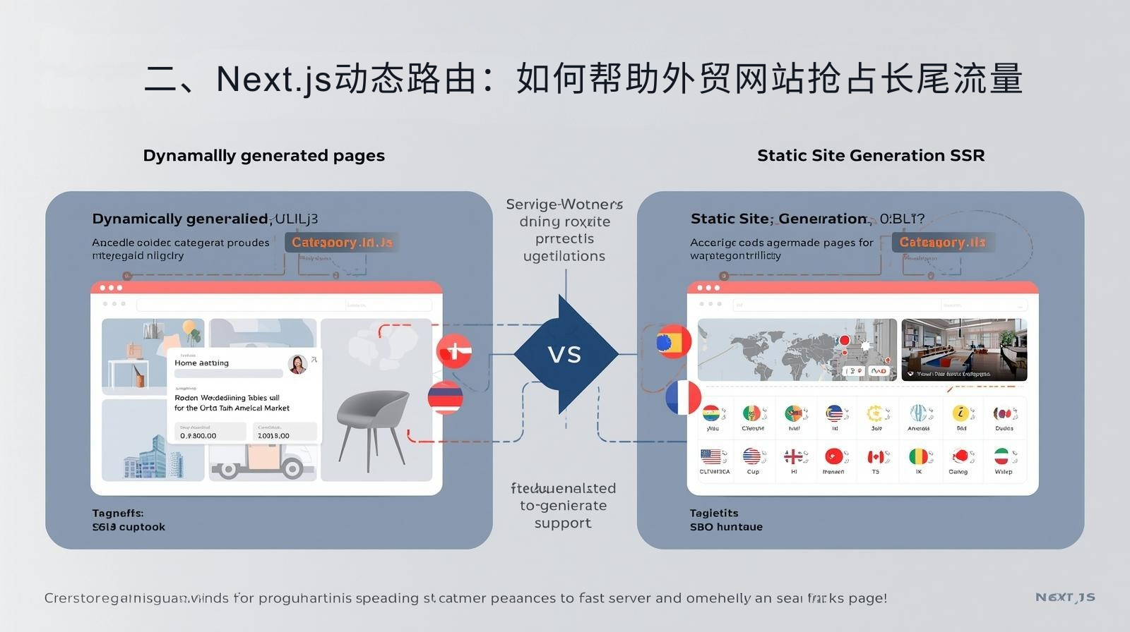 二、Next.js动态路由：如何帮助外贸网站抢占长尾流量