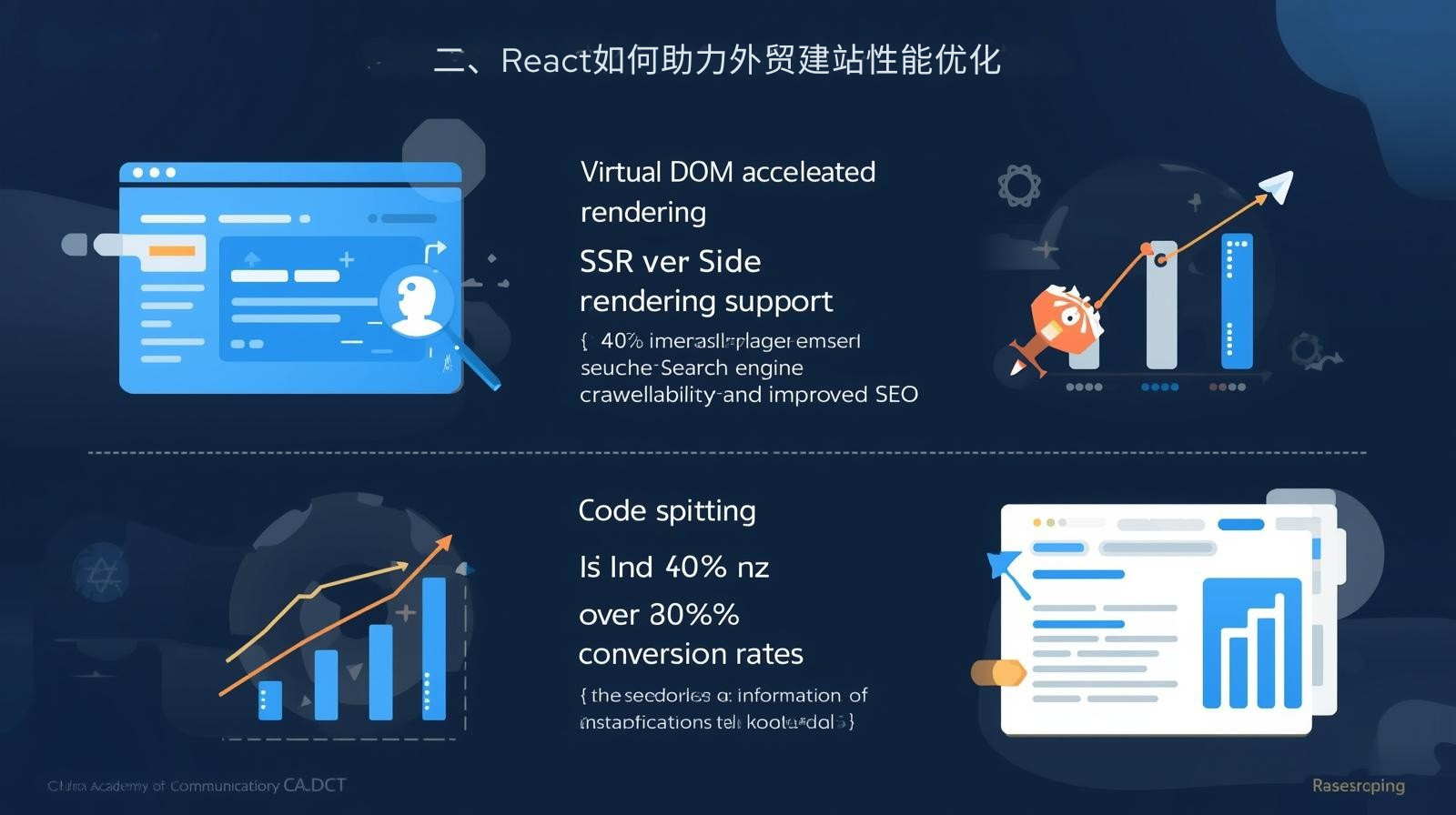 二、React如何助力外贸建站性能优化