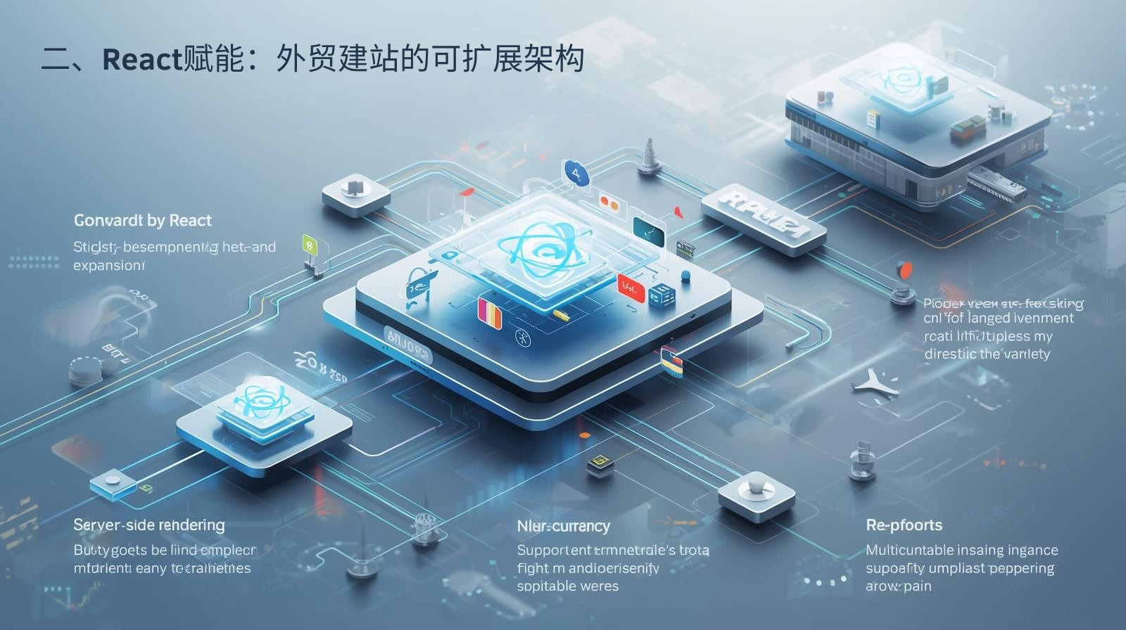 二、React赋能：外贸建站的可扩展架构