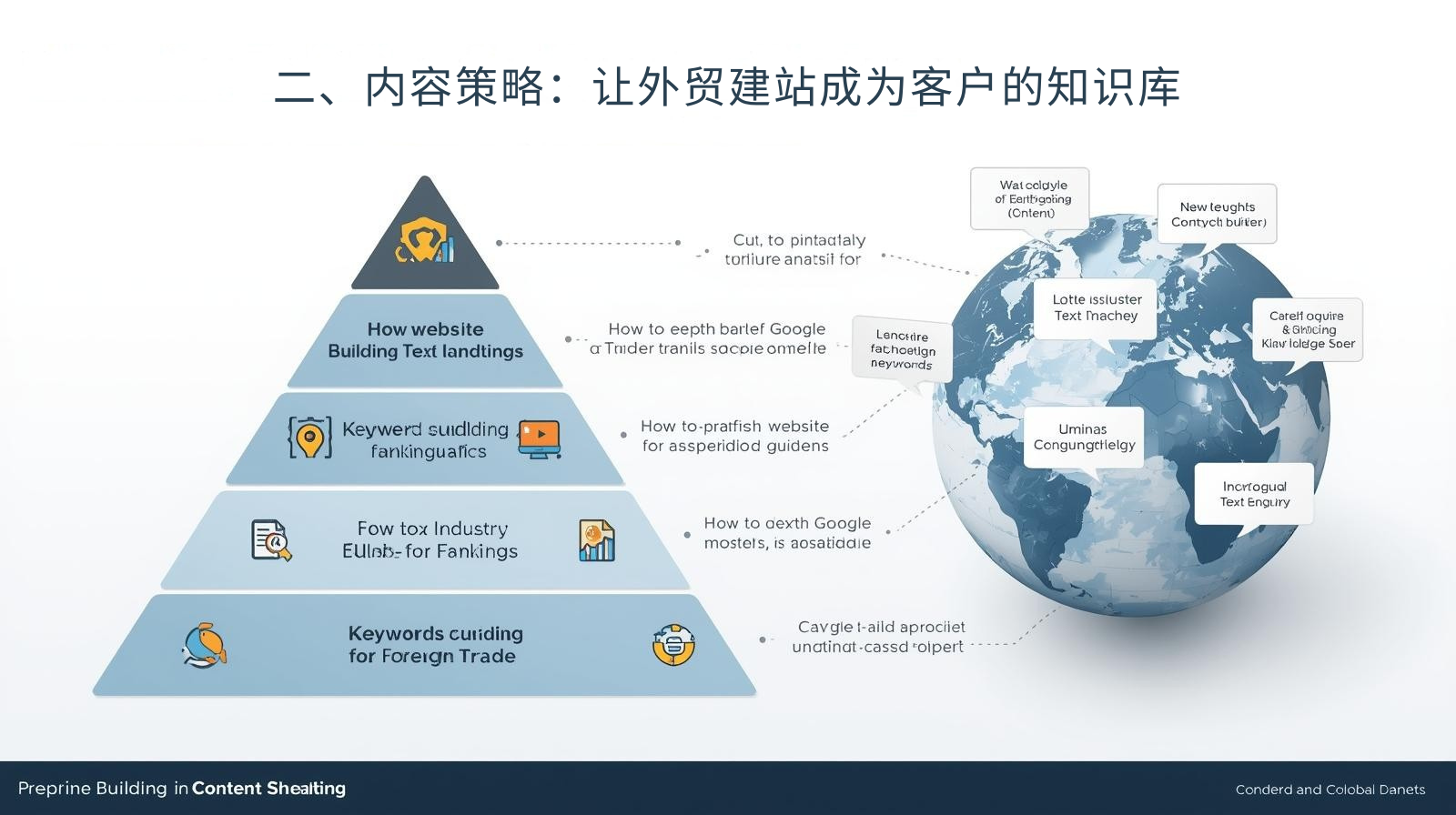二、内容策略：让外贸建站成为客户的知识库