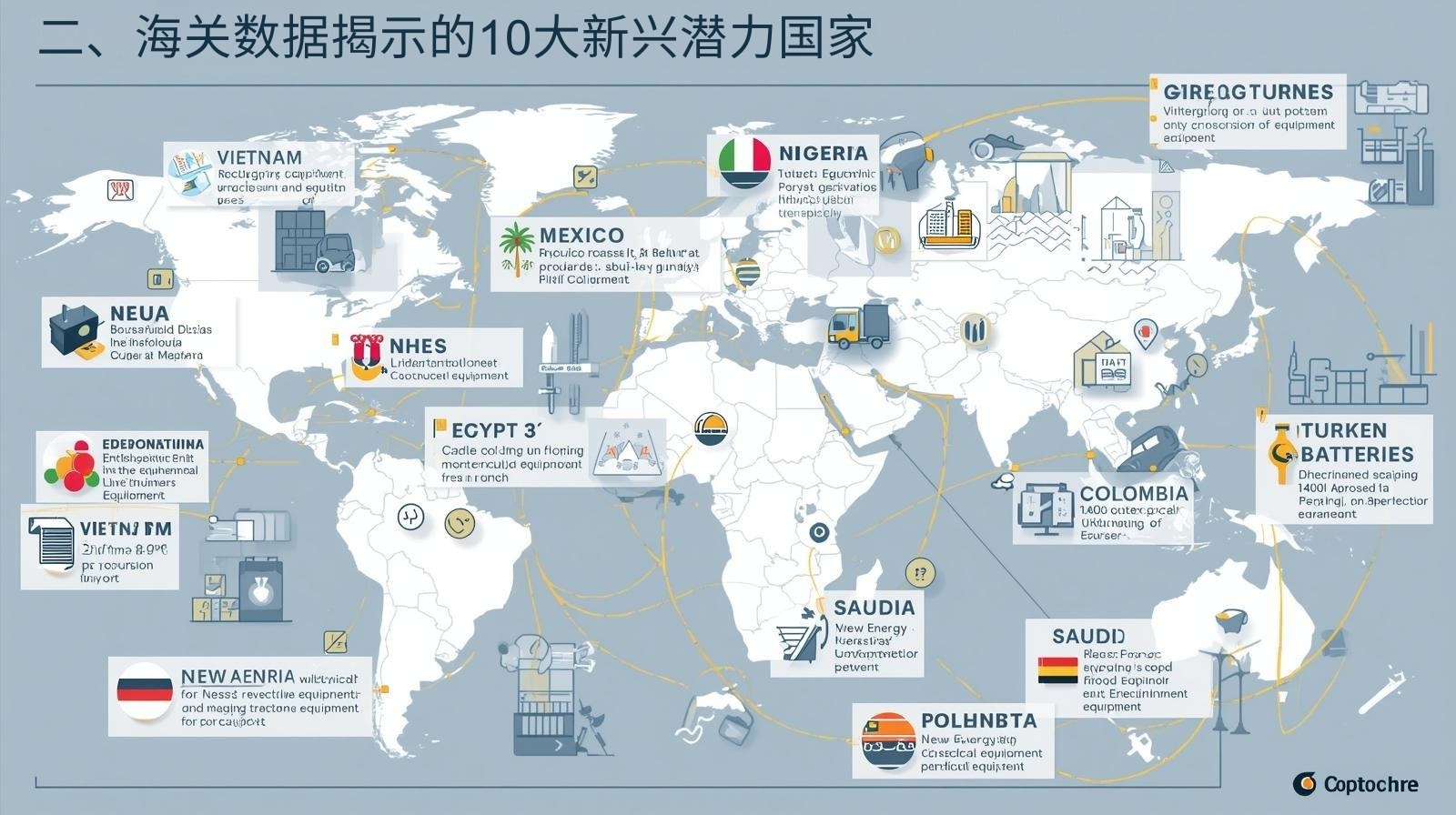 二、海关数据揭示的10大新兴潜力国家