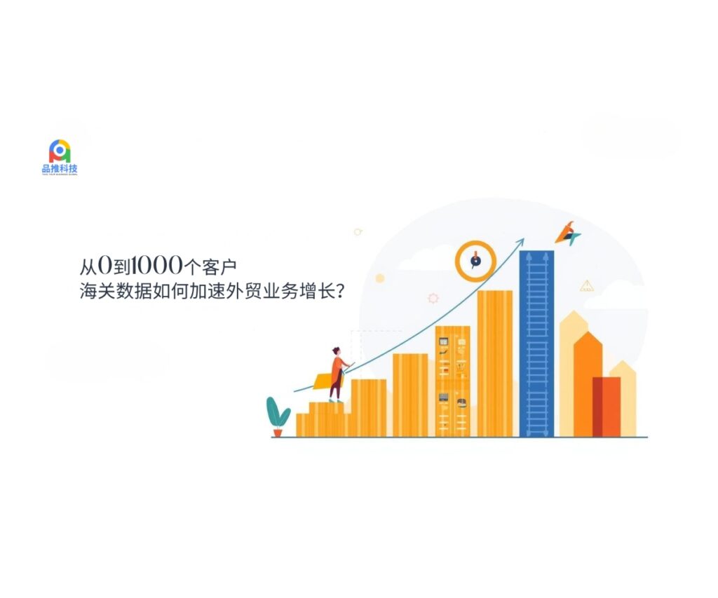 从0到1000个客户：海关数据如何加速外贸业务增长？