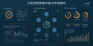 方法二：分析采购商集中度与市场结构
