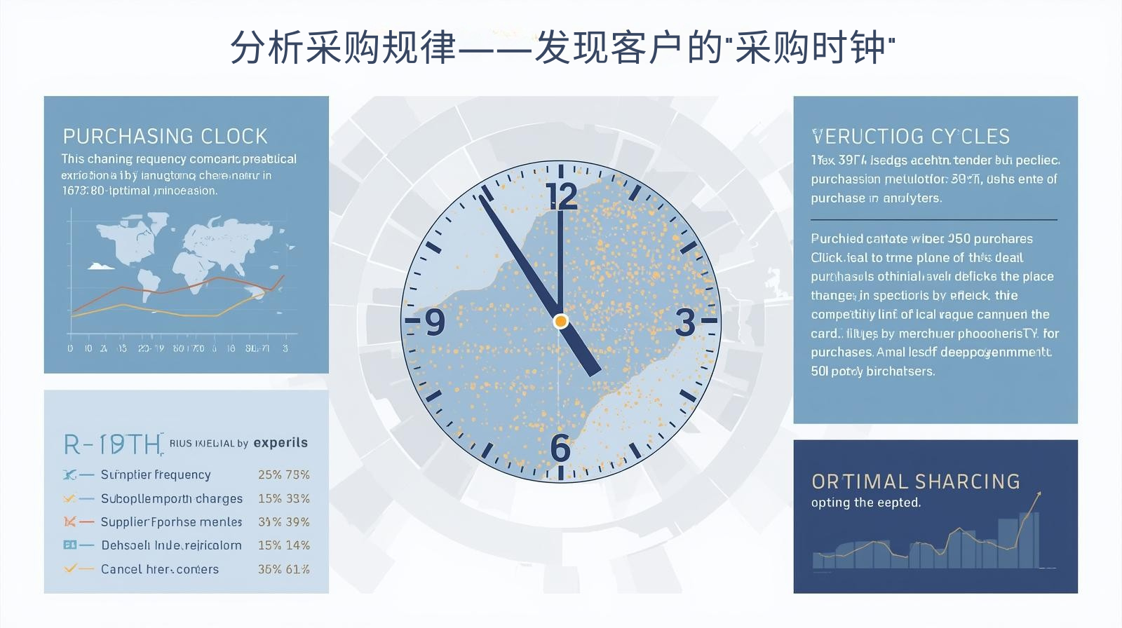 海关数据分析采购规律——发现客户的"采购时钟"
