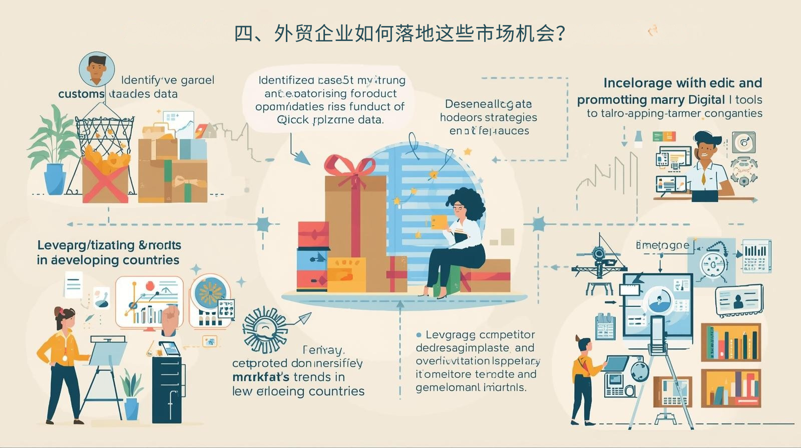 四、外贸企业如何落地这些市场机会？