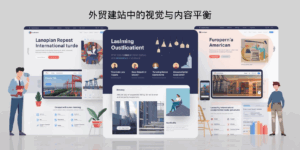 外贸建站中的视觉与内容平衡