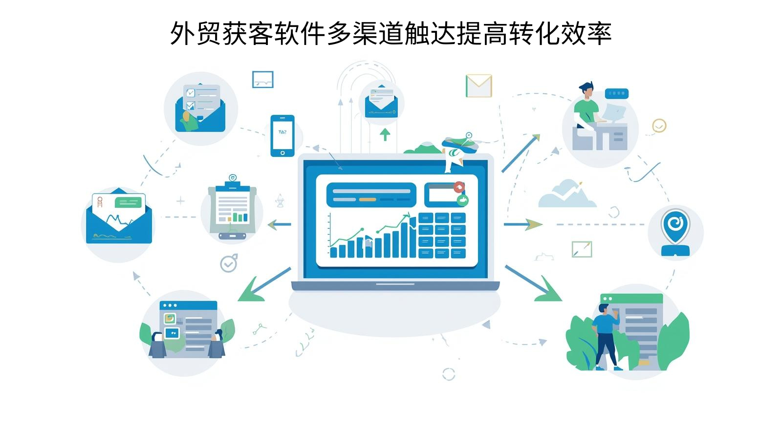 外贸获客软件多渠道触达提高转化效率