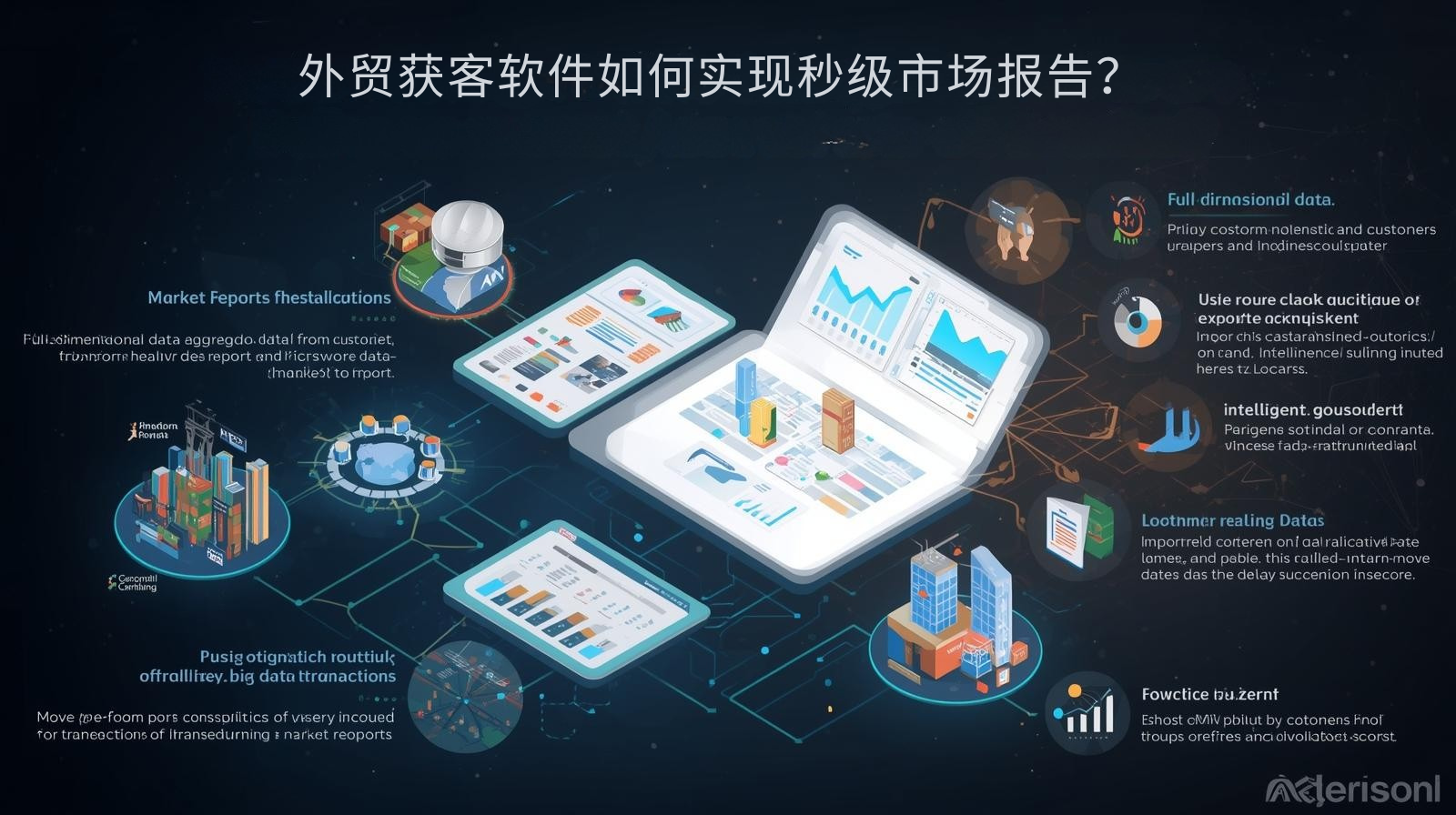 外贸获客软件如何实现秒级市场报告？