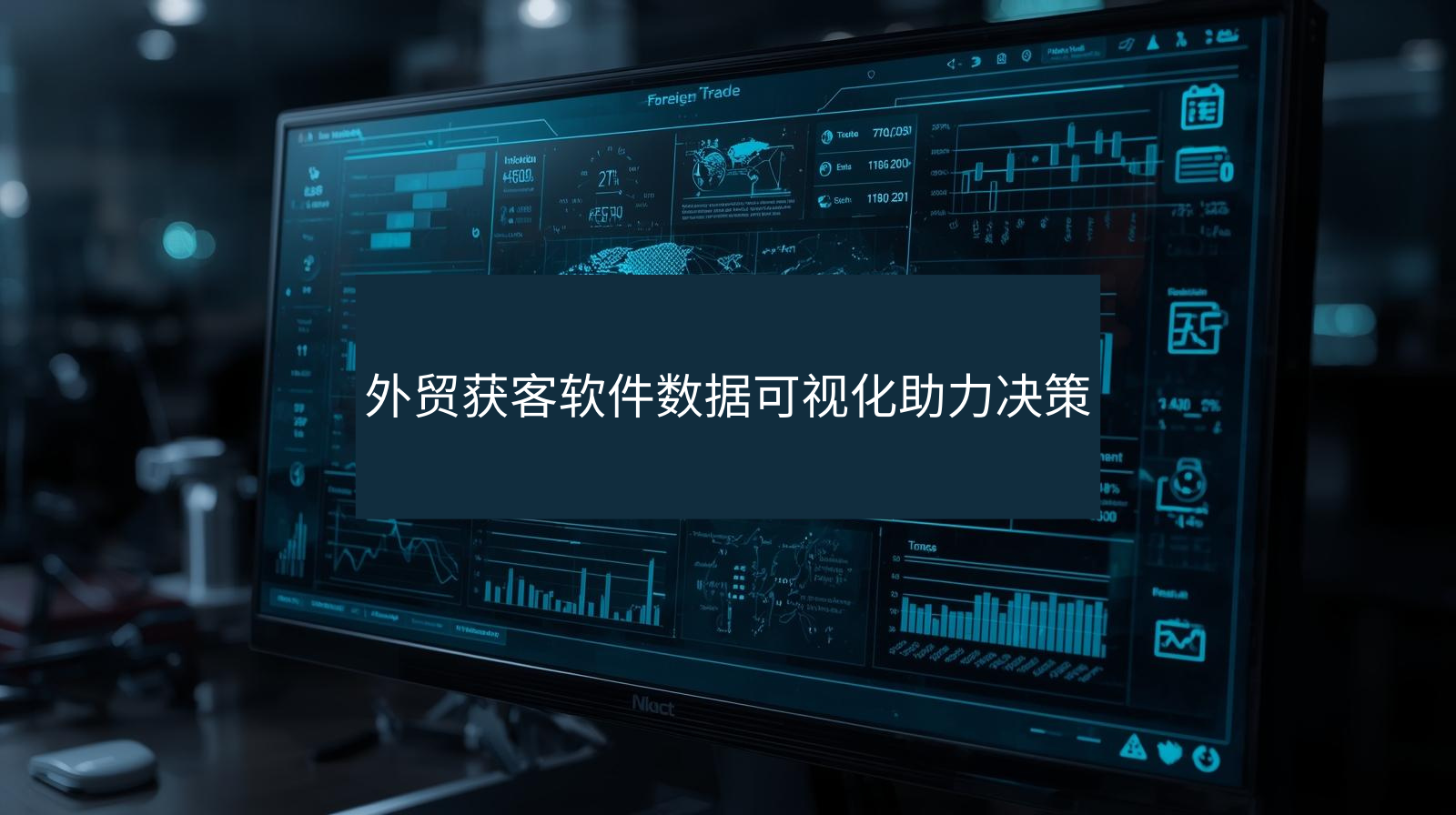 外贸获客软件数据可视化助力决策