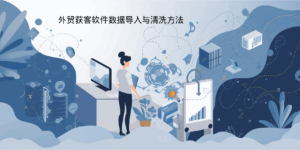 外贸获客软件数据导入与清洗方法