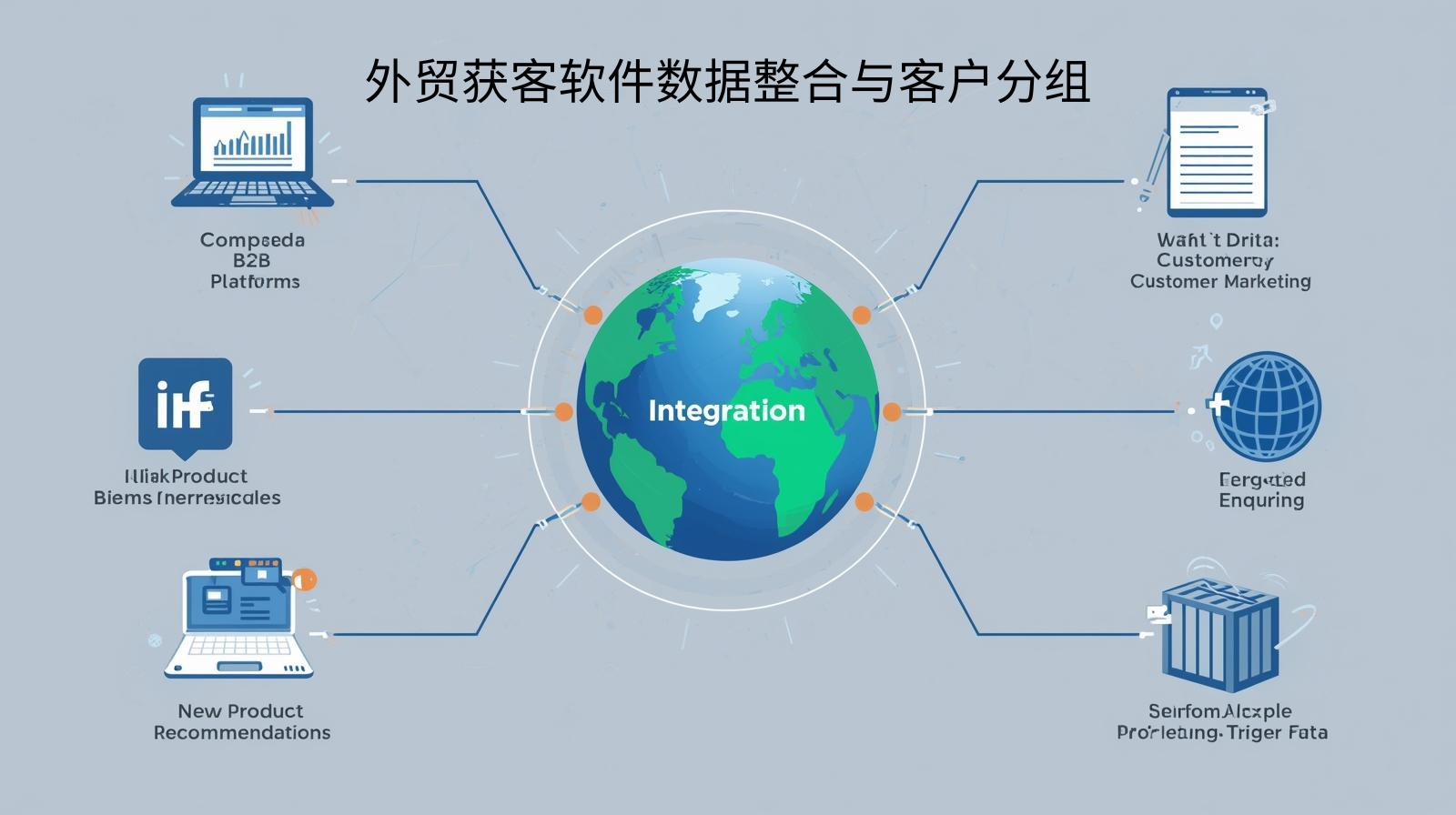 外贸获客软件数据整合与客户分组
