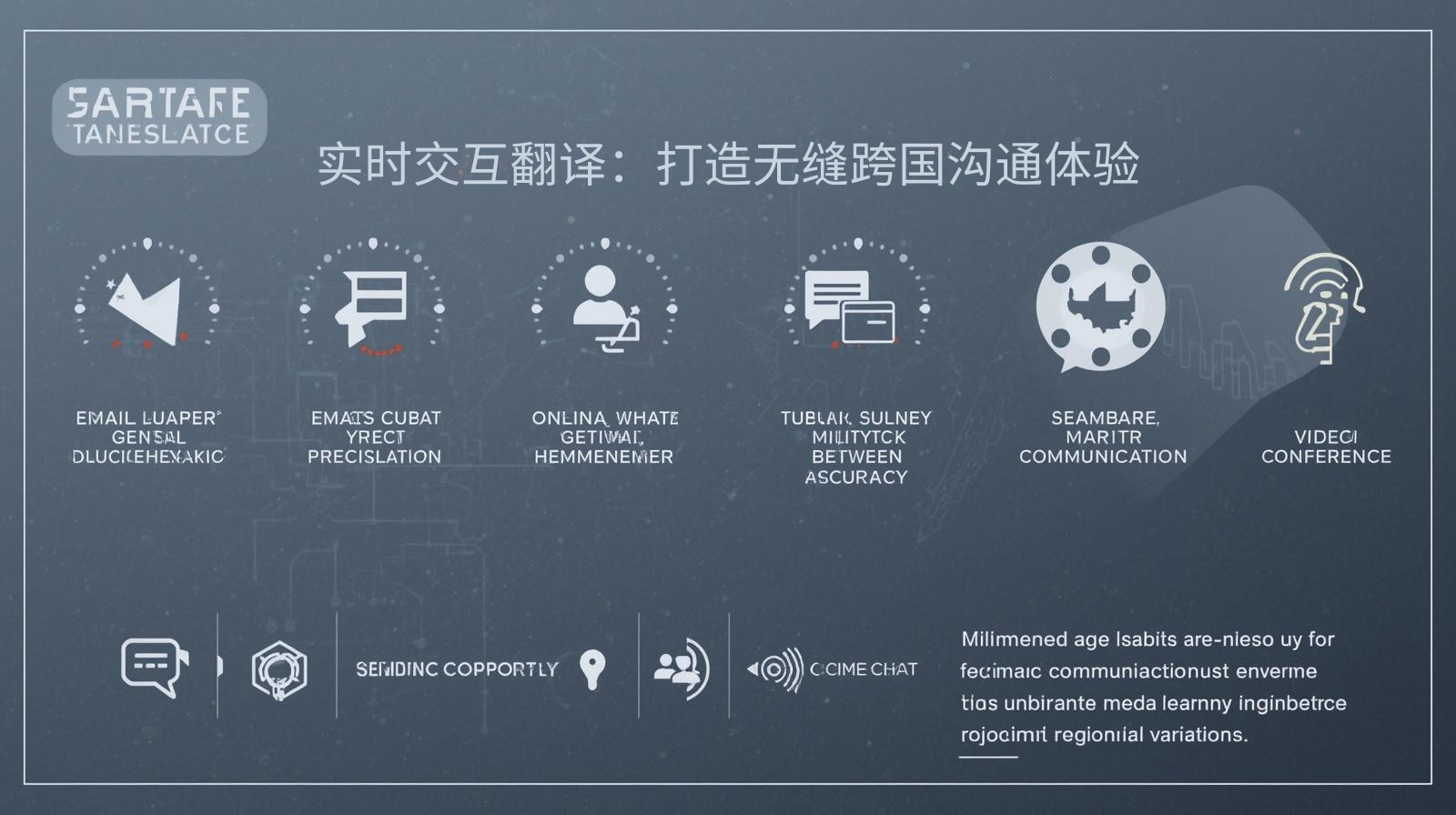 实时交互翻译：打造无缝跨国沟通体验