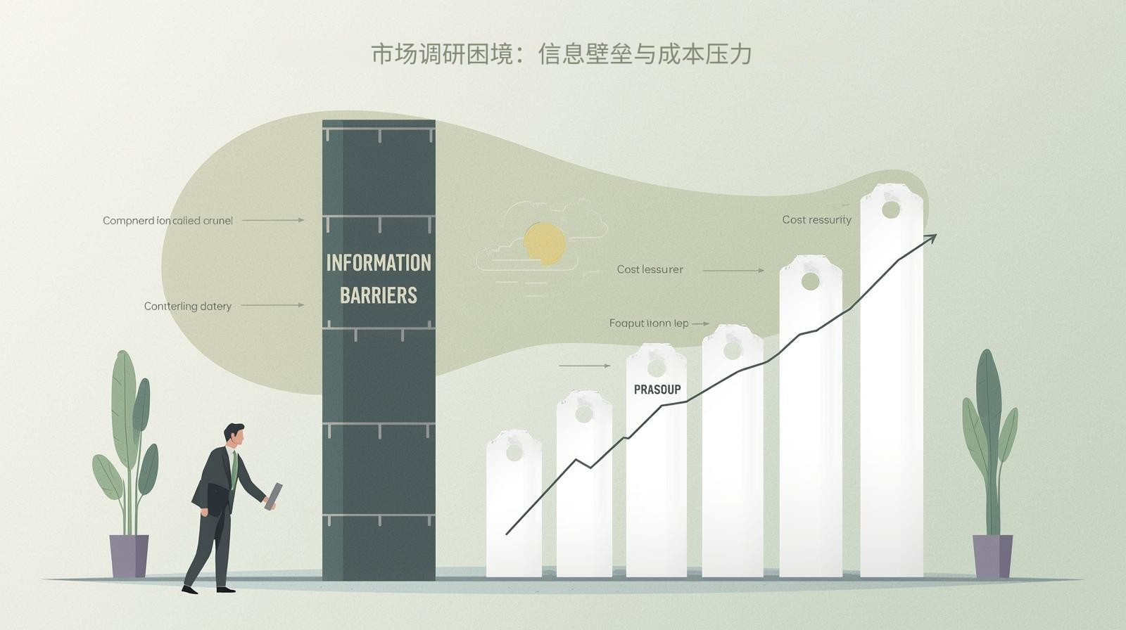 市场调研困境：信息壁垒与成本压力