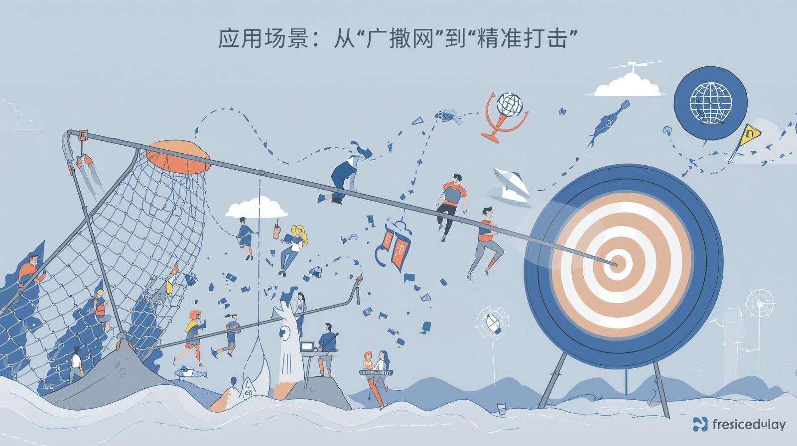 应用场景：从“广撒网”到“精准打击”