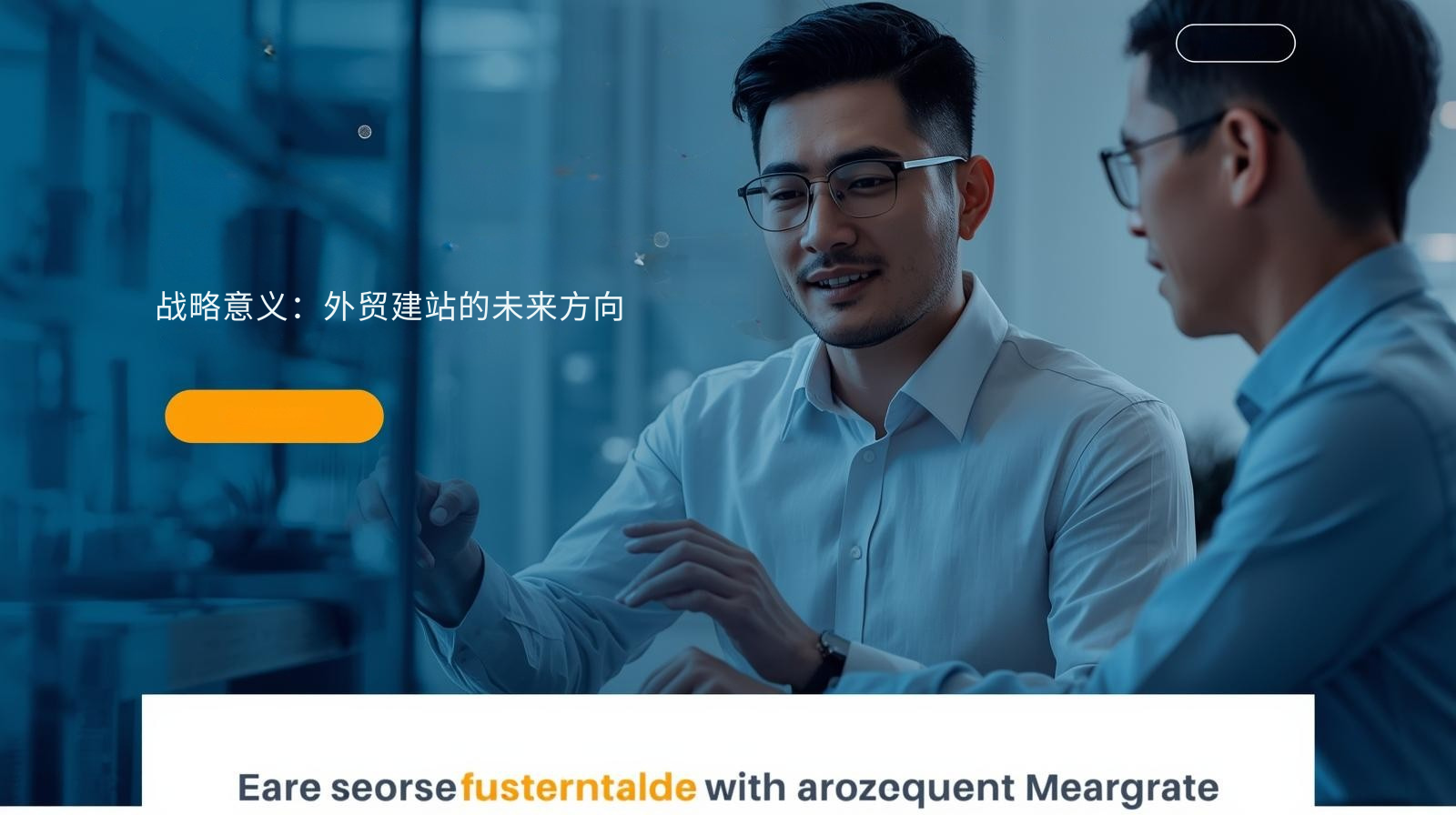 战略意义：外贸建站的未来方向