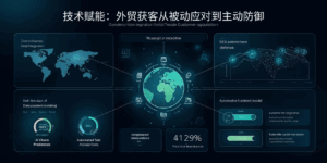 技术赋能：外贸获客从被动应对到主动防御