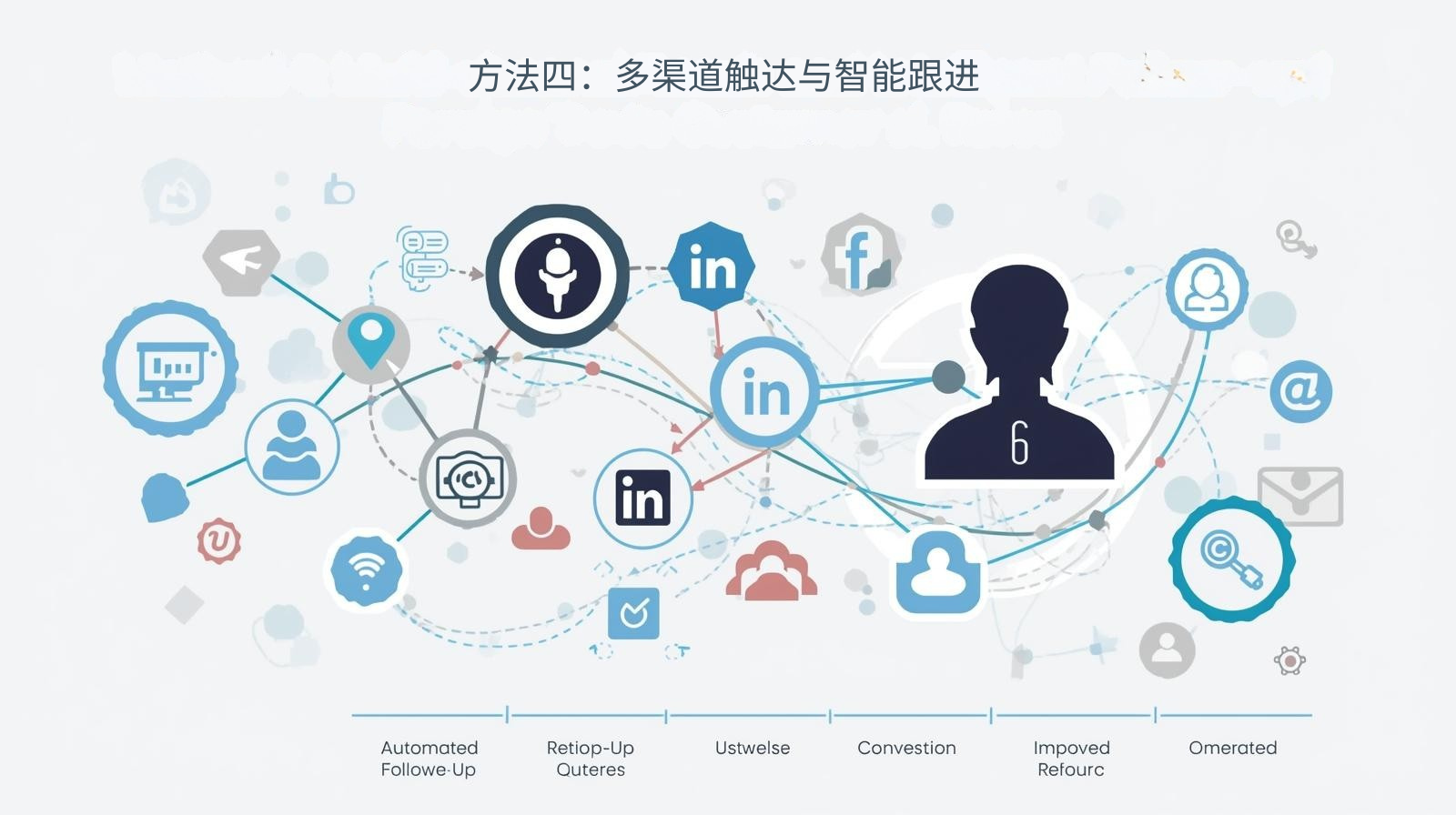方法四：多渠道触达与智能跟进